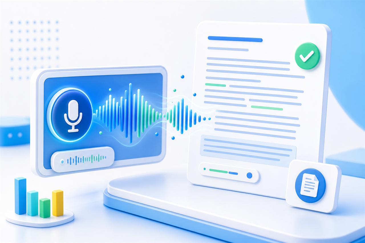Voice-note transcription preview